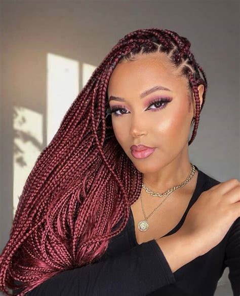 african box braids hairstyles|black women braids 2024.